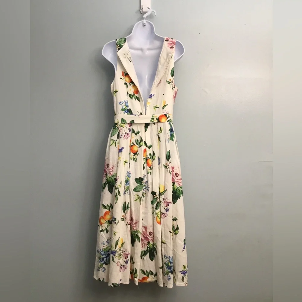 CALYPSO Elegant White Dress - Picture 5 of 15